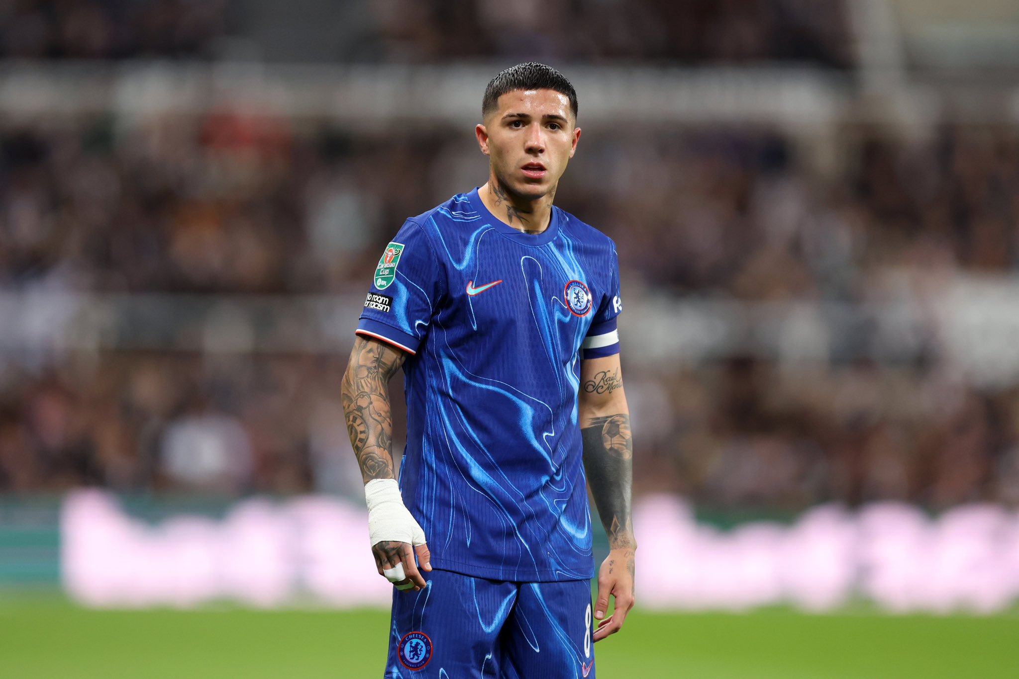 Real Madrid are being linked with Enzo Fernandez