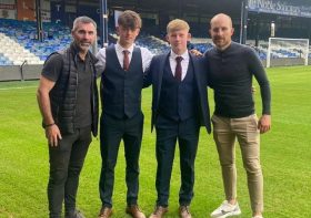 Northern Ireland Under-19 pair handed first pro deals by Championship club
