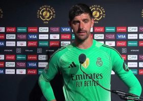 ‘We’re still playing Carlo Ancelotti’s system’ – Real Madrid star Thibaut Courtois after Al-Hilal tie