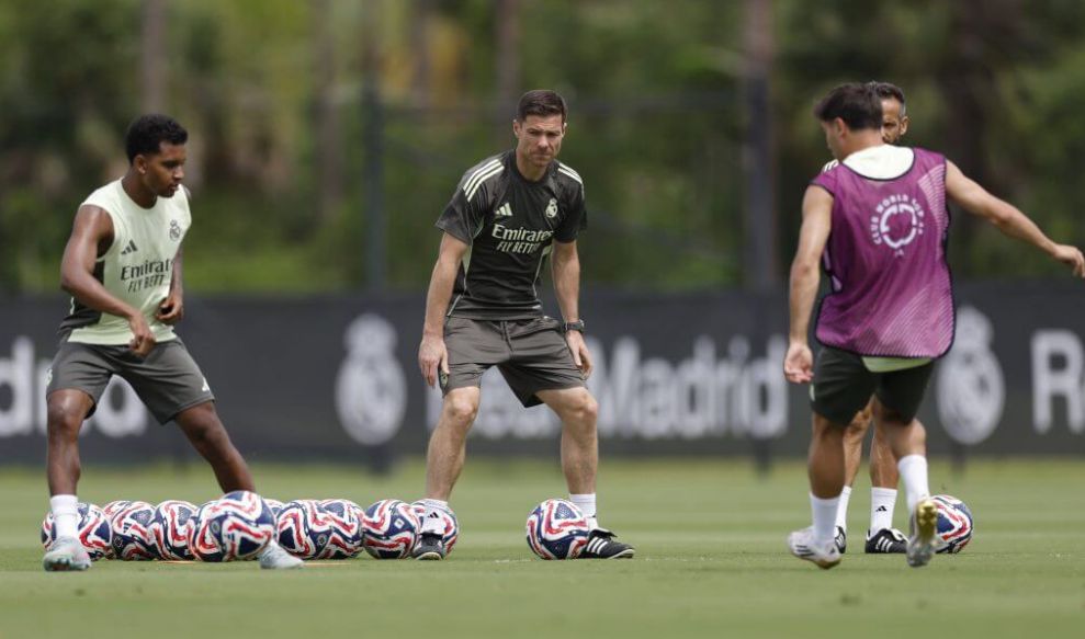 Alonso has been working his charges hard on the training ground.
