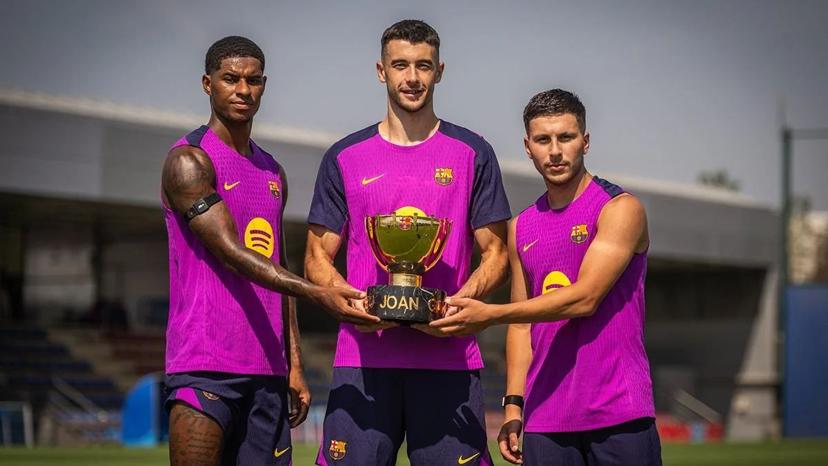 Rashford is one of three additions at Barcelona.