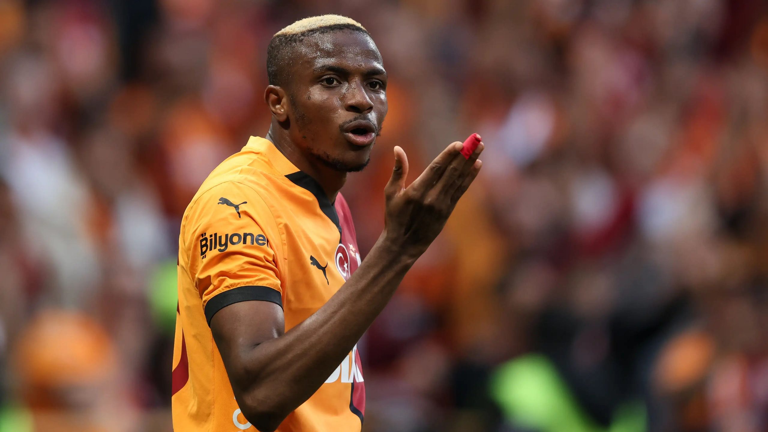 Osimhen is Galatasaray's record signing.