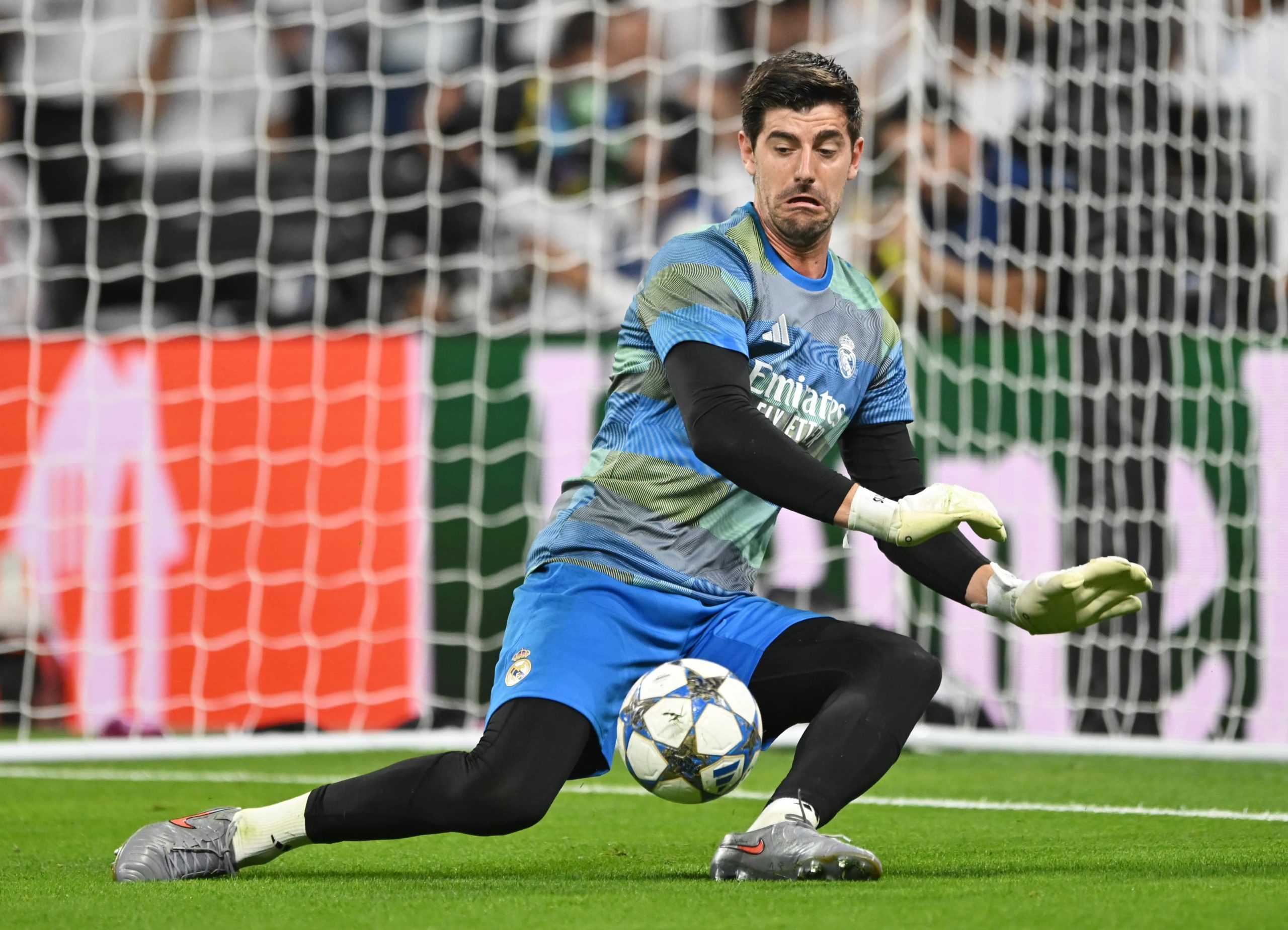 Courtois played against Juventus on Wednesday night.