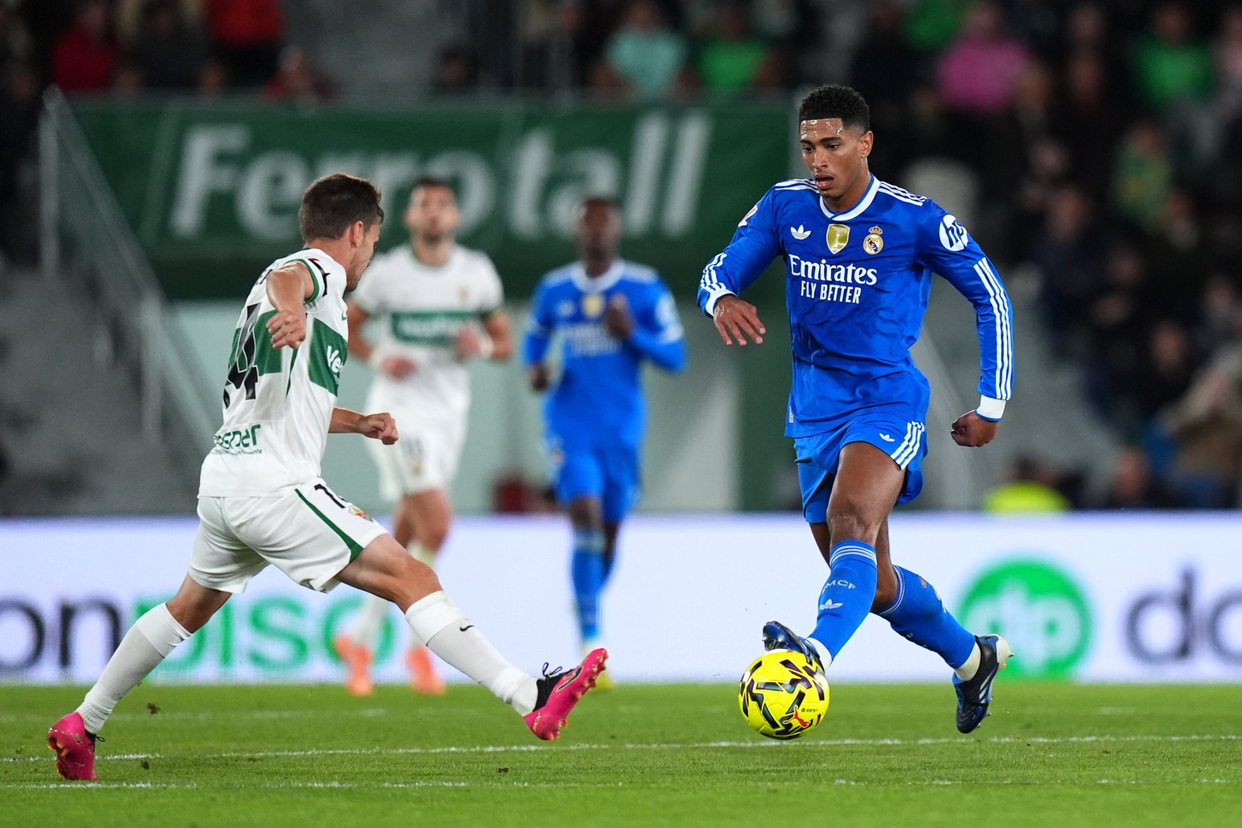 Bellingham could miss Real Madrid's clash with Olympiakos.