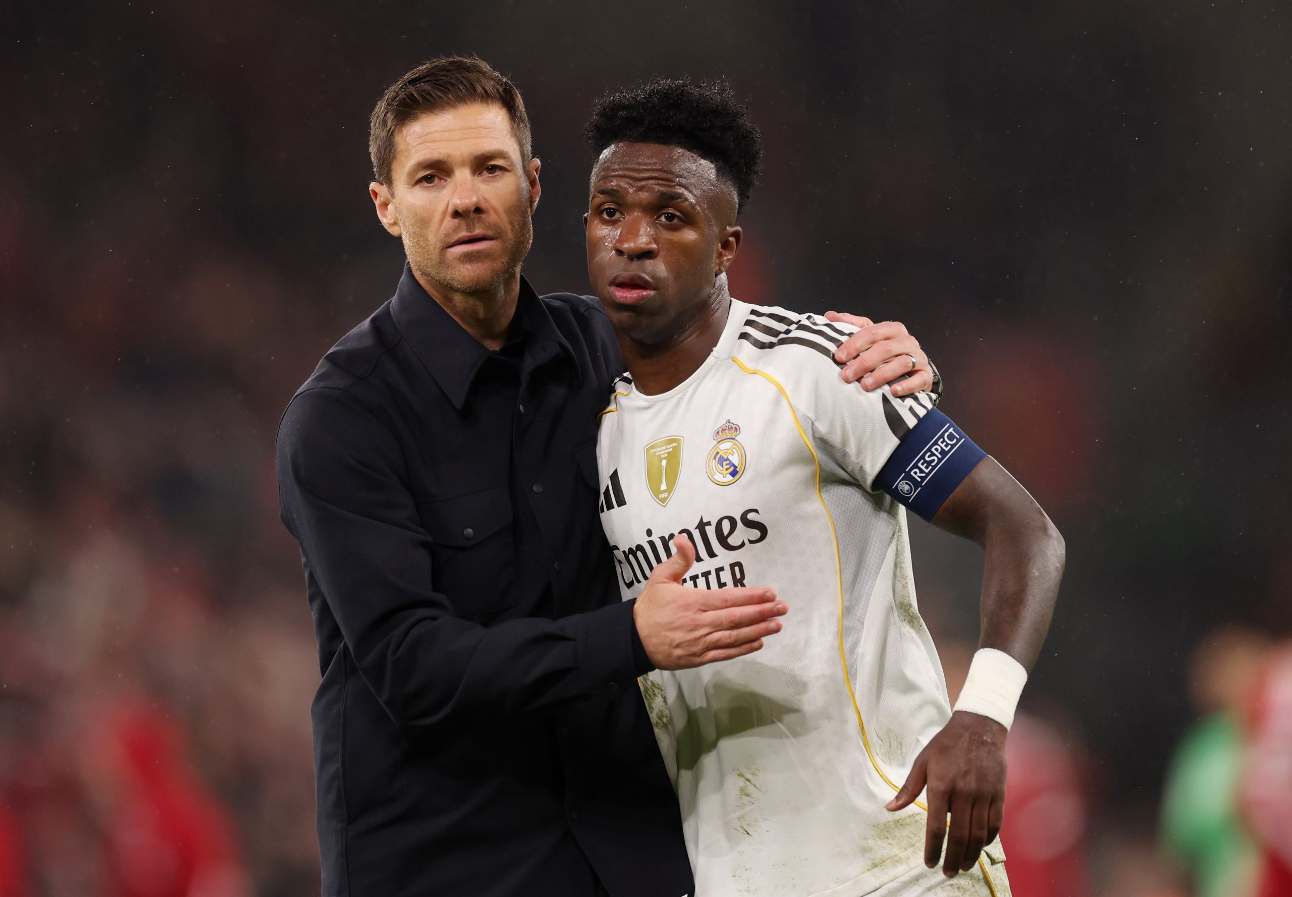 Vinicius and Xabi Alonso have not seen eye to eye.