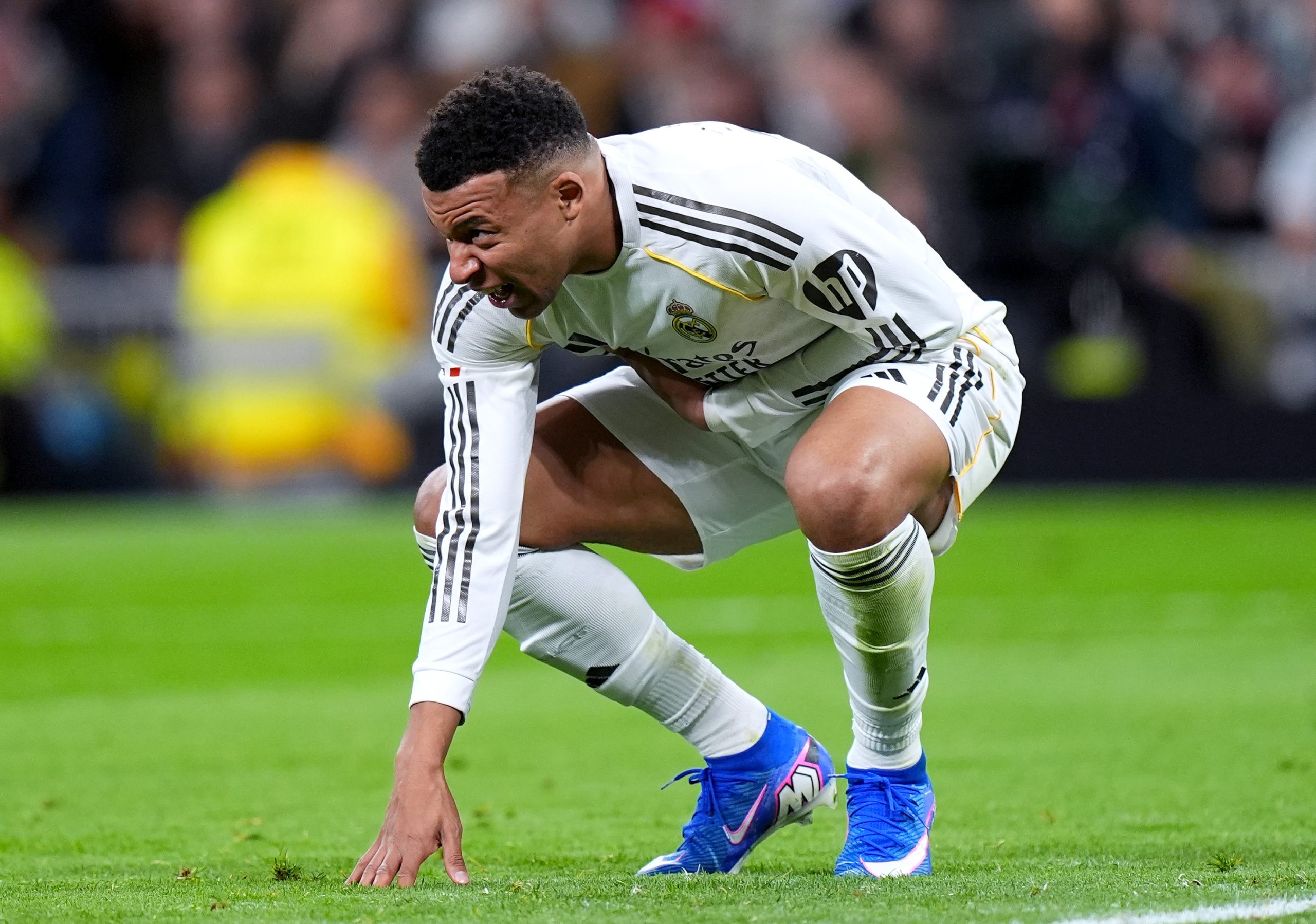 Mbappe has been ruled out with a knee injury.