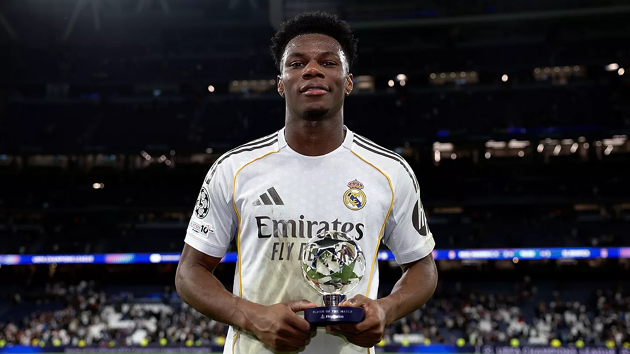 Tchouameni was named man of the match against Benfica.